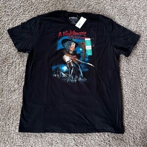 Freddy Krueger A Nightmare On Elm Street Graphic T Shirt Men Size XL NWT